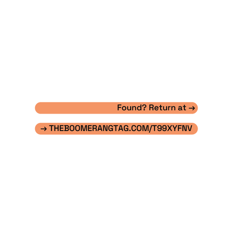 Personalised BoomerangTag®