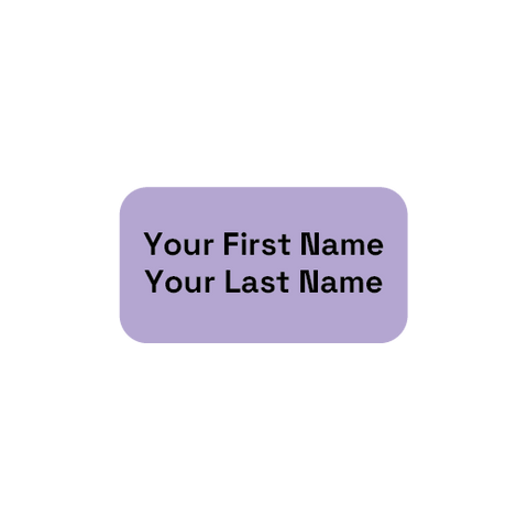 Free Traditional Nametags