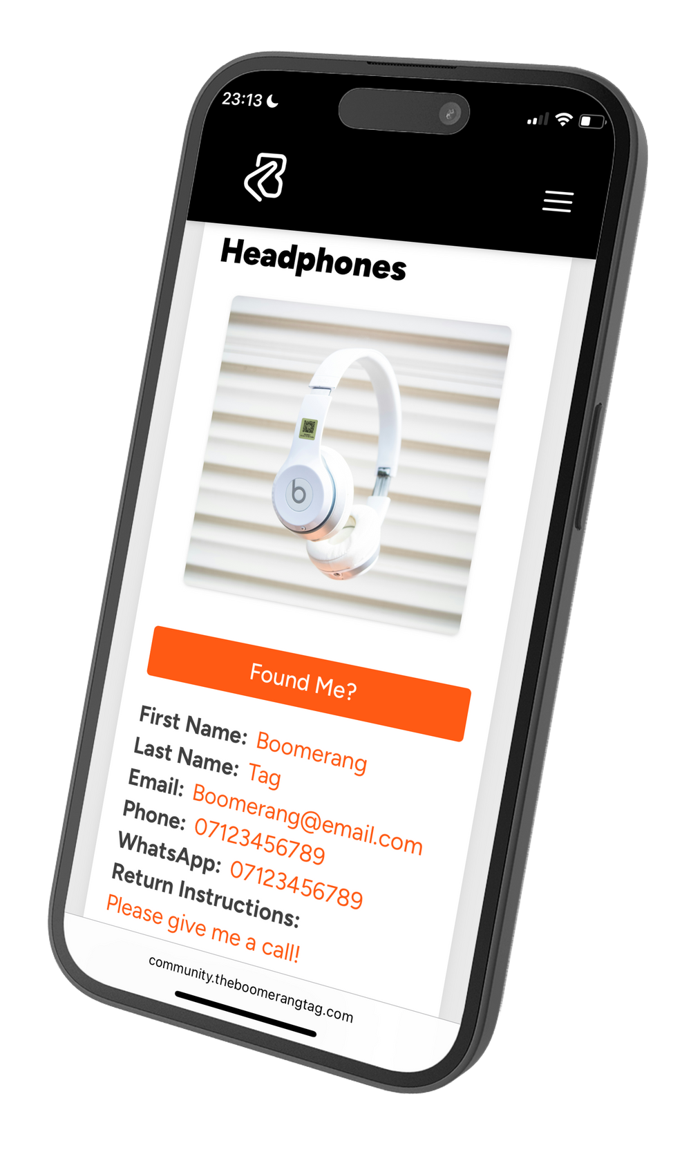 <h2>You choose what a finder sees</h2>