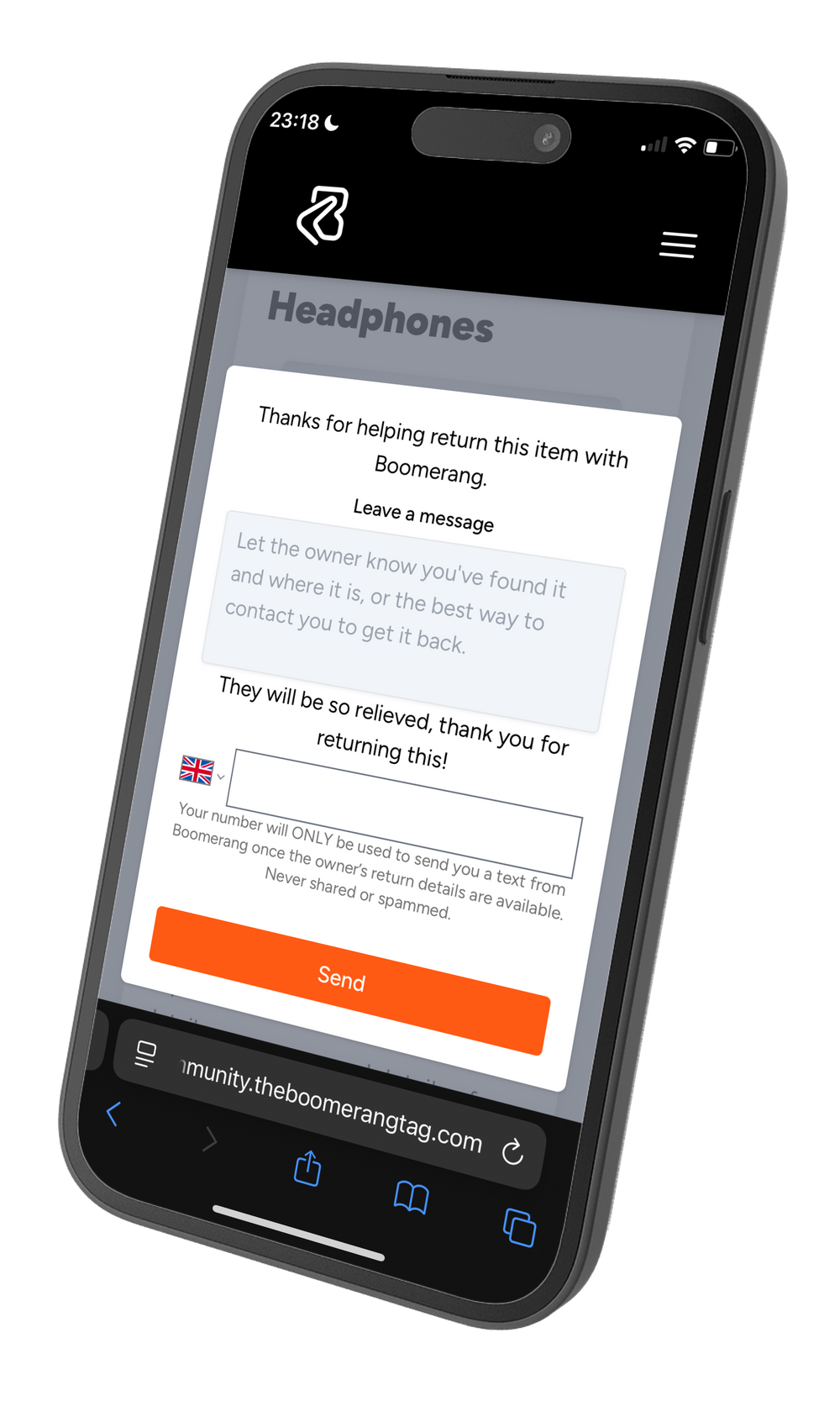 <h2>You choose what a finder sees</h2>