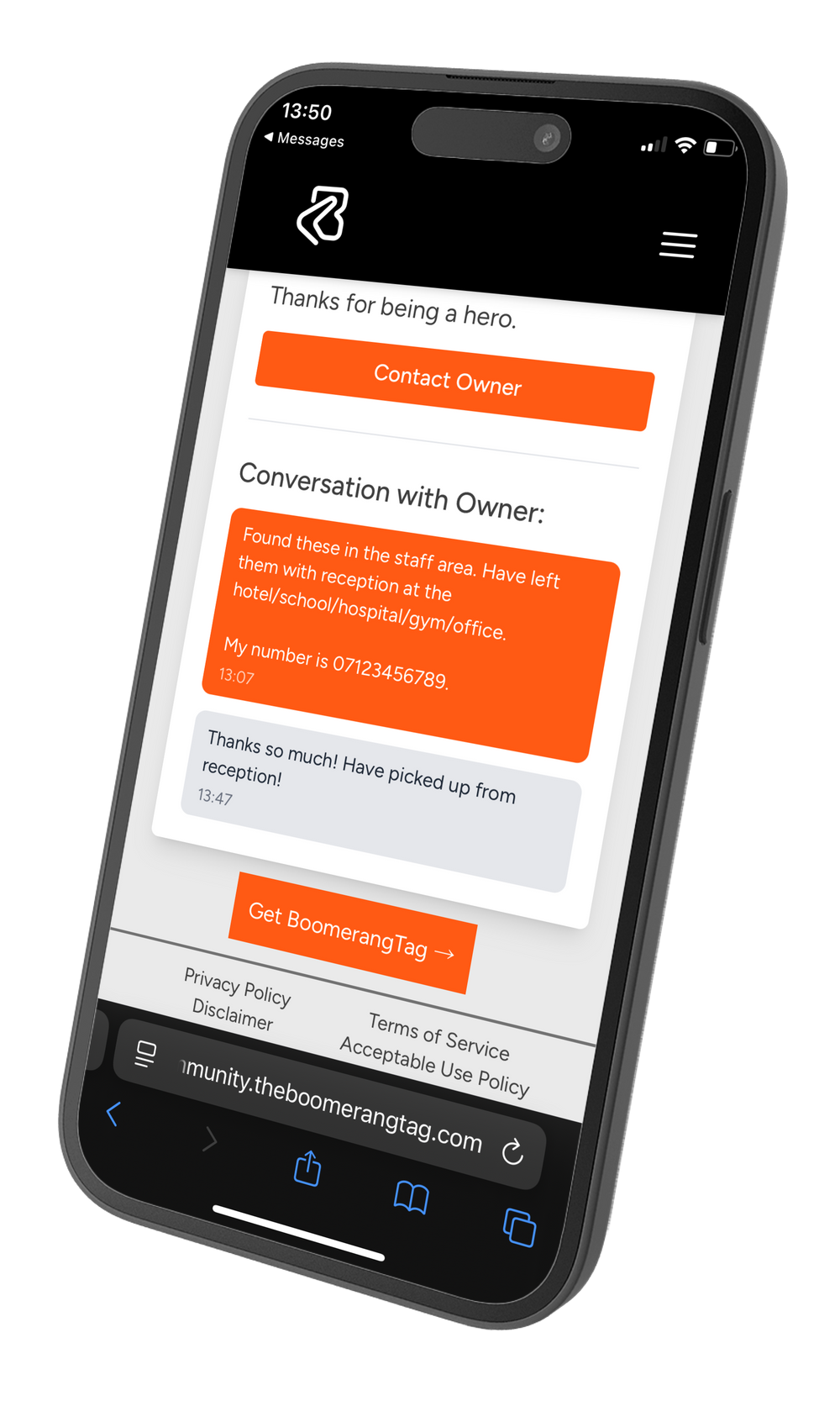 <h2>You choose what a finder sees</h2>